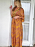 VESTIDO DE SEDA ESTAMPADO 64883 - tienda online