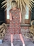 VESTIDO DE SEDA BORDADO 66650 C - tienda online