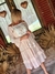 VESTIDO BORDADAO CON PUNTILLAS 100% ALGODON 68009