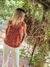 MUSCULOSA DE SEDA DOBLE VOLADO 67446 D - tienda online