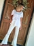 BLUSA VOILE DE ALGODON 100% ALFORZAS, BORDADA A MANO 66021 - TRESDELSEIS