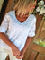 BLUSA 100% ALGODON DE INDIA BORDADA A MANO 65985 - TRESDELSEIS