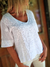 Imagen de BLUSA 100% ALGODON DE INDIA BORDADA A MANO 65985