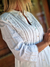 CAMISA 100% ALGODON CON ALFORZAS BORDADA A MANO 67345 - comprar online