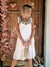 VESTIDO FORRADO Y BORDADO 66162 - TRESDELSEIS