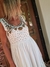 VESTIDO FORRADO Y BORDADO 66162 - tienda online