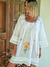 VESTIDO 100% ALGODON DE INDIA BORDADO A MANO 66030 en internet