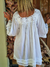 VESTIDO 100% ALGODON DE INDIA BORDADO A MANO 66030 - TRESDELSEIS