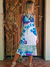 VESTIDO LINO MAS ALGODON ESTAMPADO Y BORDADO 63330