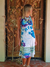 VESTIDO LINO MAS ALGODON ESTAMPADO Y BORDADO 63330 - comprar online