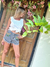 Imagen de BLUSA VOILE DE ALGODON BORDADA A MANO 66032