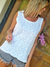 BLUSA VOILE DE ALGODON BORDADA A MANO 66032 - comprar online