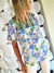BLUSA DE SEDA BORDADA 66699
