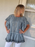 BLUSA DE ALGODON BORDADA CON PUNTILLON CAROLA - tienda online