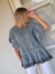 BLUSA DE ALGODON BORDADA CON PUNTILLON CAROLA - comprar online