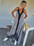 VESTIDO DE SEDA 67467 B - TRESDELSEIS