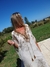 TUNICA VESTIDO DE GASA ESTAMPADAY BORDADA A MANO 66231 - comprar online