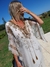 TUNICA VESTIDO DE GASA ESTAMPADAY BORDADA A MANO 66231 - comprar online