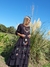 Imagen de VESTIDO VISCOSA COMBINADO CON ENCAJE Y BORDADO 68506
