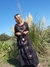 Imagen de VESTIDO VISCOSA COMBINADO CON ENCAJE Y BORDADO 68506