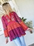 BLUSA VOILE DE ALGODON CON PUNTILLAS Y BORDADA 68281