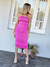 VESTIDO DE JERSEY ELASTIZADO Y DRAPEADO HOLANDA - tienda online