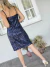 Imagen de VESTIDO PAILETE AZUL