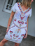 Imagen de VESTIDO DE GASA BORDADO 63496