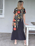 Imagen de VESTIDO DE RASO BORDADO 64435