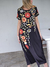 VESTIDO DE RASO BORDADO 64435 en internet