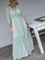 VESTIDO DE GASA ESTAMPADO EN ORO RENATA68663 en internet