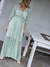 VESTIDO DE GASA ESTAMPADO EN ORO RENATA68663 - TRESDELSEIS