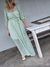 VESTIDO DE GASA ESTAMPADO EN ORO RENATA68663 - tienda online
