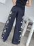 PANTALON SASTRERO BOHO DE VOILE DE ALGODO FORRADO CON LUREX Y BORDADO 65183 - TRESDELSEIS