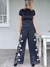 PANTALON SASTRERO BOHO DE VOILE DE ALGODO FORRADO CON LUREX Y BORDADO 65183
