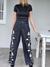 PANTALON SASTRERO BOHO DE VOILE DE ALGODO FORRADO CON LUREX Y BORDADO 65183 en internet