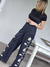 PANTALON SASTRERO BOHO DE VOILE DE ALGODO FORRADO CON LUREX Y BORDADO 65183 en internet
