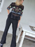 BLUSA DE PLUMETI BORDADA 64673 - tienda online