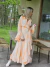 VESTIDO DE SEDA CRUZADO 68093 - tienda online