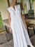 VESTIDO PUNTILLA DE ALGODON Y APLIQUES EN PIEDRAS 66443 - tienda online