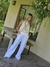 PANTALON DE LINO CON CINTURA DE ALGODON 60552 - TRESDELSEIS