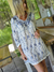 TUNICA ESTAMPADA Y BORDADA 65932 - TRESDELSEIS