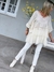 BLUSA VOILE DE ALGODON CON PUNTILLAS 67864