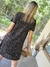 VESTIDO DE GASA BORDADO FRENTE Y ESPALDA 62417 - tienda online