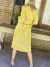VESTIDO DE SEDA CRUZADO 68098 TRESDELSEIS - comprar online