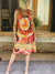 VESTIDO LINO MAS ALGODON ESTAMPADO Y BORDADO 63330