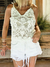 TOP DE TUL BORDADO 67305 - comprar online