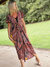 Imagen de VESTIDO CRUZADO KIMONO DE SEDA 67437