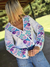 BLUSA DE ALGODON CRUZADA Y BORDADA 67351