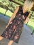 VESTIDO CREP ELASTIZADO Y ESTAMPADO ALEXAB MIA242 - TRESDELSEIS